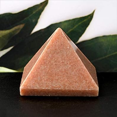 SataanReaper Presentsnatürlicher Peach Aventurine Pyramide Für Reiki