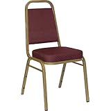 Amazon.com: Flash Furniture HERCULES Series Trapezoidal Back Stacking ...