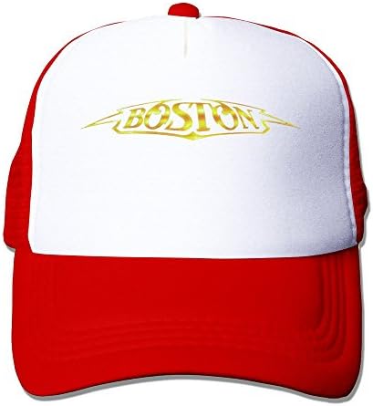 Red HGLENice Boston Band Unisex Adjustable Baseball Mesh Cap One Size