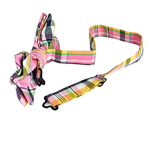 5 PC Mens Assorted Pattern Pre-Tied Adjustable Neck Tie Bowties (A-01-1)