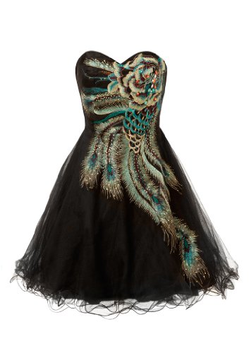 knee length dresses for ladies Luuvis Women Stylish Peacock Blue Mermaid V-Neck Cutout Waist Long Metallic  Prom Dress