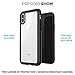 Speck Products Presidio Show iPhone Xs/iPhone X Case, Clear/Black