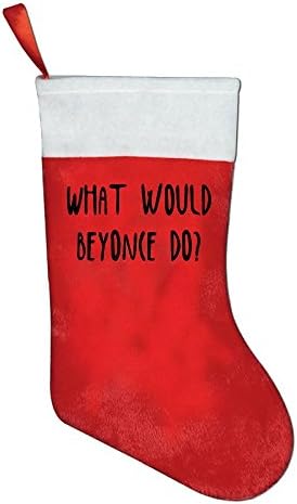 Christmas SocksWhat Would Beyonce DoFun Colorful Crew Sock
