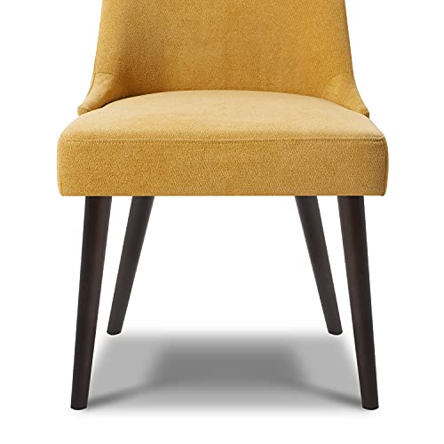 CHITA MidCentury Modern Dining Chair, Upholstered Fabric Accent Chair