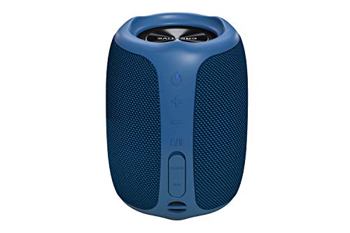 Creative Muvo Play Portable Bluetooth 5.0 Speaker, IPX7 Waterproof for Outdoors, Up to 10 Hours of Battery Life, with Siri and Google Assistant (Blue)
