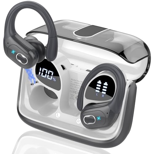 Aptkdoe Wireless Earbuds with Earhooks