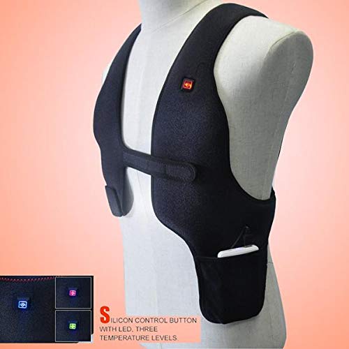 HotVest Electric Heated Power Vest - Universal Adjustable Size for Men or Women, Instant Warmth Unde - //coolthings.us