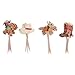 Jili Online Set of 24pcs Cowboy Theme Cupcake Picks Cake Toppers Baby Shower Party Decoration