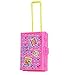 Lanlan 1PCS Pink Plastic Simulation Mini Travel Case Suitcase Storage For Barbie Doll House Accessories Kids Birthday Christmas Gift
