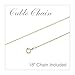 14k Yellow Gold Pear Shaped Peridot Pendant with 18