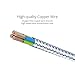 iPhone Charger, Czznn 3 Pack Extra Long Nylon Braided High Speed USB Syncing and Charging Cable Cord for iPhone charger 7/7Plus 6s 6sPlus 6 6Plus 5 5s 5c SE iPad