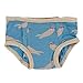 KicKee Pants Little Boys Training Pants Set - Blue Moon Sea Otter and Burlap Sharks, 2T/3T