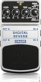 Behringer DR600 DIGITAL REVERB Digital Stereo Reverb Effects Pedal