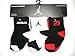 Nike Newborn Baby Socks Black, White, Red, 6 PAIRS, Size 12-24 Months