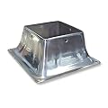 Pylex 13049 Base 44 Decking Post, Stainless