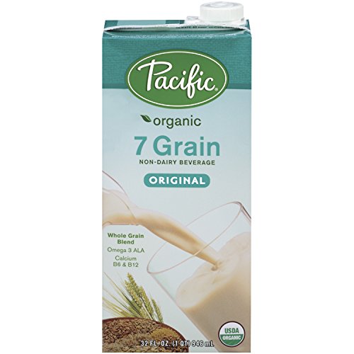 Pacific Foods Organic 7 Grain Non-Dairy Beverage, Original, 32-Ounce, (Pack of 12) - Thumbnail 6