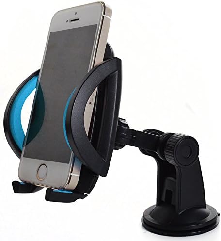 SILO Universal Car Mount Cell Phone Holder Fully Adjustable up to 4 Inch Wide