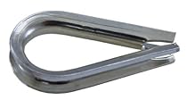 Loos Cableware AN100-12 Zinc Plated Thimble for 3/8