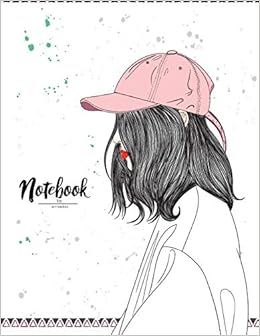 Notebook Girl Cover And Dot Graph Line Sketch Pages Extra