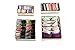 Adorn Home Essentials| Foldable Fabric Closet Storage Organizer,Drawer Organizer and Drawer Divider| Ideal for Underwear, Socks, Bras and Home Essentials| Set of 4 Organizer Drawers