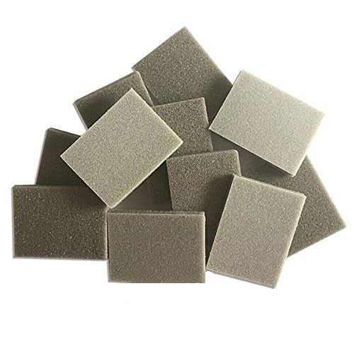 10 Pcs Sanding Sponge Abrasive Blocks Wet/Dry Bodywork Foam Sanding Block 800-1000#