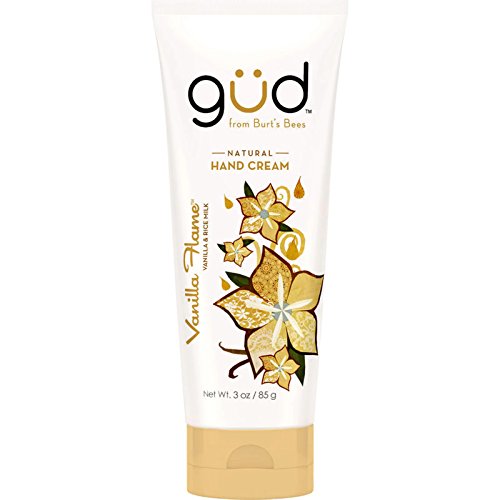 GudVanilla Flame Natural Hand Cream, 3 Ounces (3 Pack)