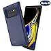Note 9 Battery Case,Elebase Portable External Rechargeable Power Charger Case,5000mAh Protective Backup Charging Case Pack with Raised Edge for Samsung Galaxy Note 9(Blue)