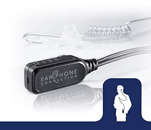 Radio Earpiece for Motorola APX Series, EP1334QR-PTT Quick Release