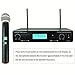 Sound Town 200-Channel Professional UHF Wireless Microphone System with 2 Handheld Microphones, for Church, Business Meeting, Outdoor Wedding and Karaoke