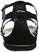 Skechers Cali Women's Silver Dollar Huarache Sandal, Black, 9 M US