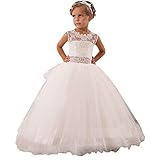 CustomDress Baby Princess Bridesmaid Flower Girls Dresses Wedding Prom Gown