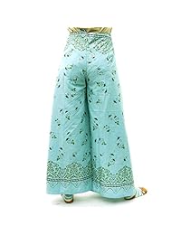 Pantalones de verano para dama, decorativos, con purpurina, de algodón
