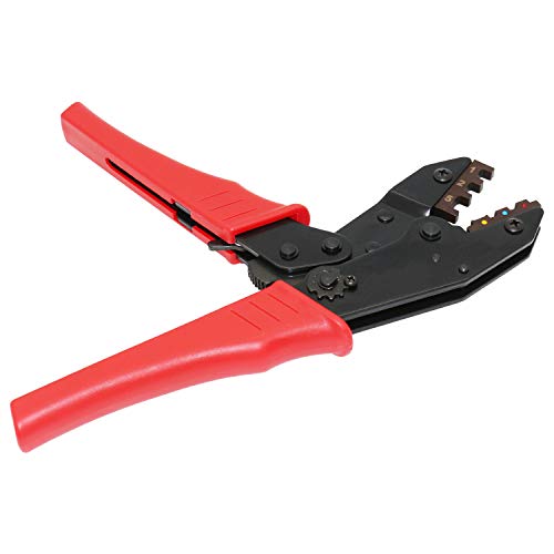 UGarden Crimping Tool For Heat Shrink Connectors, Ratcheting Wire Crimper, Crimping Pliers, Ratchet Terminal Crimper, Wire Crimp Tool - Thumbnail 3