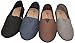 Mens Canvas Slip on Shoes Sneakers. Available in Navy, Gray, Black, Beige and Brown