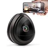 Wireless IP Home Surveillance Security Camera System with Motion Email Alert/Motion Detection for Indoor Security, Nursery, Pet Monitor, Remote Control (MINI-BLACK)