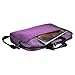 MyGift 17-Inch Purple Floral Design Laptop Carrying Case/Messenger Briefcase