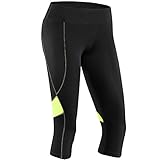 NOOYME Womens Capri Workout Pants Yoga Pants Active Running Leggings