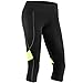 NOOYME Womens Capri Workout Pants Yoga Pants Active Running Leggings
