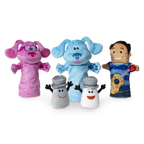 Melissa & Doug Blues Clues & You! Hand & Finger Puppets, Multicolor, 33013