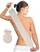 Koksk Exfoliating Back Scrubber and Shower Glove were made up of natural fiber for Men and Women (Blue) primary