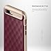 Caseology Parallax for Apple iPhone 8 Plus Case (2017) / for iPhone 7 Plus Case (2016) - Award Winning Design - Burgundy