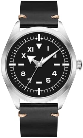 wao Amazon.com: Laco Munster Type A Dial Swiss Automatic Pilot Watch