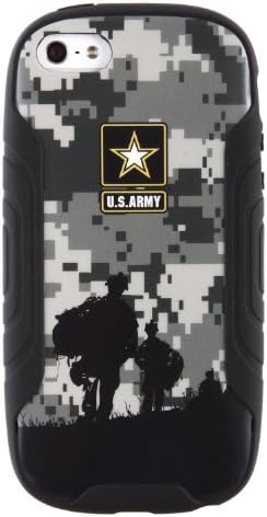 U.S. Army Hybrid Shell Case for iPhone 5/5s - Halo - Retail Packaging - Black