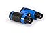 LUNT SOLAR SYSTEMS - Blue 6x30 Magnification Sunoculars, Compact & Portable White Light Solar Binoculars, Safe Solar Viewing, Observing Sunspots, Eclipses, and Planetary Transits (Mini)