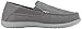 Crocs Men's Santa Cruz 2 Luxe Slip On Loafer|Casual, Comfortable Travel Shoe, Charcoal/Light Grey, 9 M US