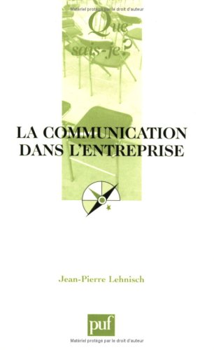 La  communication dans l'entreprise