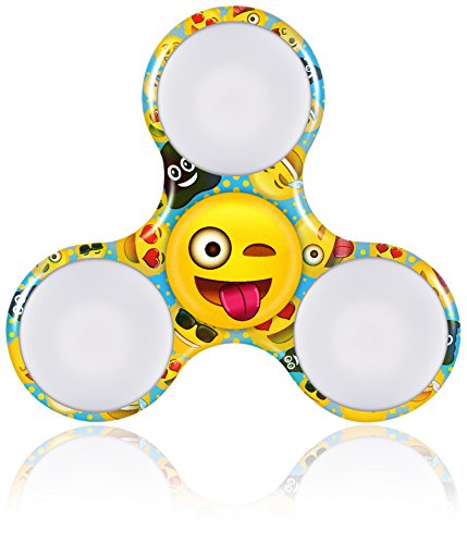 2 Kangaroos+Emoji+LED+Fidget+Spinner