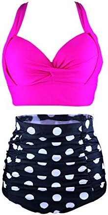 Gotswim Sexy Push Up High Waisted Bikini Women Plus Size Swimwear Ruched Swimsuit