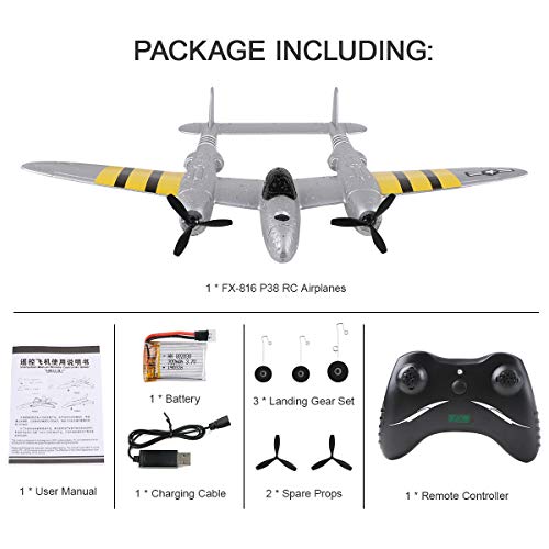 RC Airplanes 330mm Wingspan Glider 2 Channels RC Aircraft EPP RTF Romote Control Airplane 2.4GHz for Outdoor Flight Easy to Fly