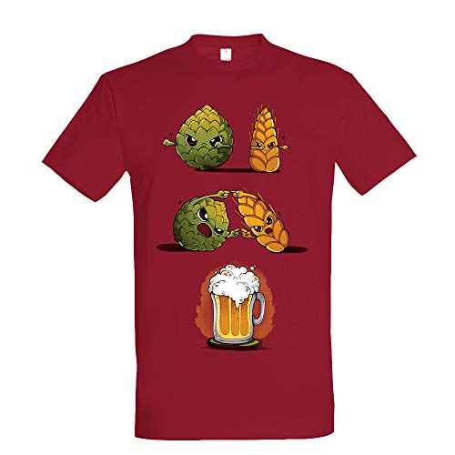 Pampling TShirt Beer Fusion Bière 100 Coton Sérigraphie de